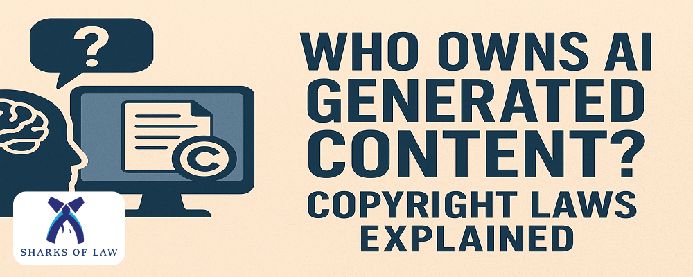 Who Owns AI Generated Content? Copyright Laws Explained