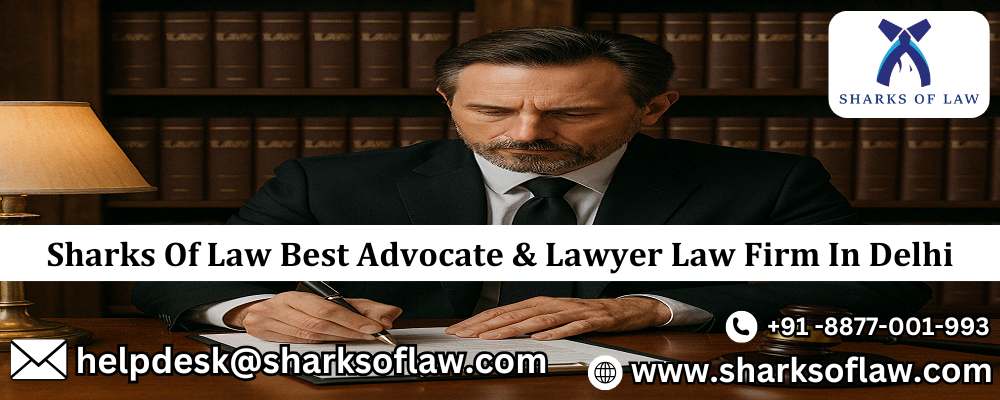 Sharks Of Law Best Advocate & Lawyer Law Firm In Delhi