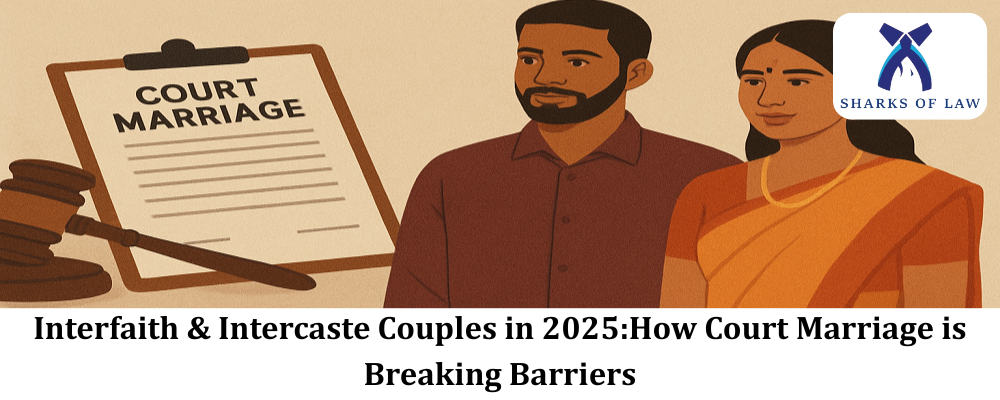 🌍 Interfaith & Intercaste Couples in 2025:How Court Marriage is Breaking Barriers