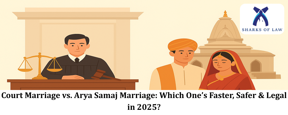 ⚖ Court Marriage vs. Arya Samaj Marriage: Which One’s Faster, Safer & Legal in 2025?