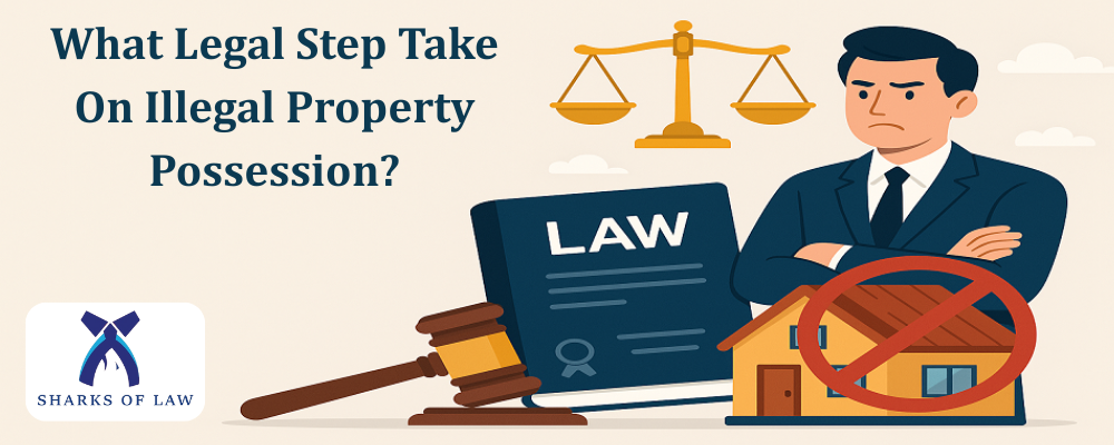 What Legal Step Take On Illegal Property Possession?