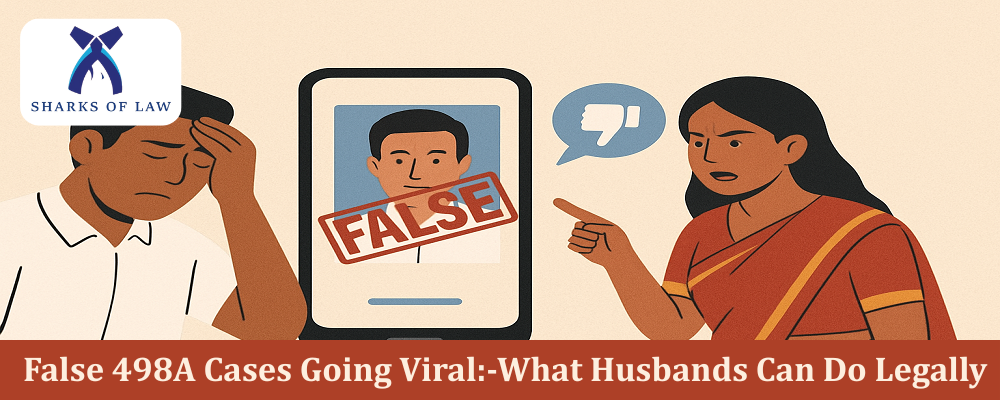 False 498A Cases Going Viral  What Husbands Can Do Legally